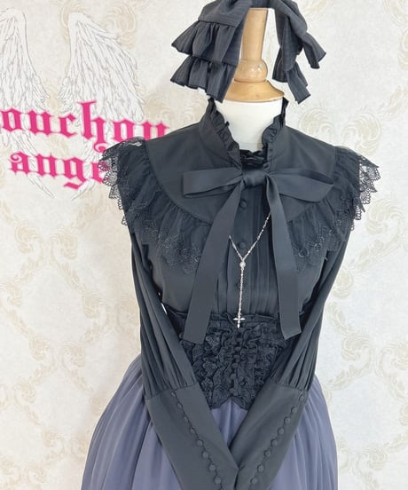 Sheglit/シェグリット／Serena Detachable Collar（ブラック）