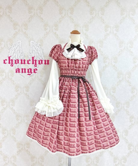 Enchantlic Enchantilly／アンシャンテリー チョコレート ワンピース（ルビーチョコレート）