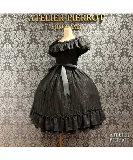 ATELIER-PIERROT／Ruined Castle Dress（ブラック）