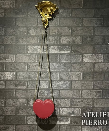 ATELIER-PIERROT／Mended Heart Shoulder Bag（ボルドー）
