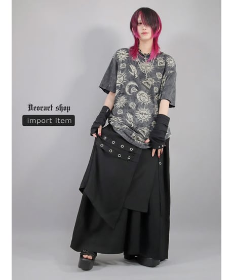 Deorart/ディオラート IPT101 ブリーチ・オーバーサイズTシャツ [オカルティック・アイコン]