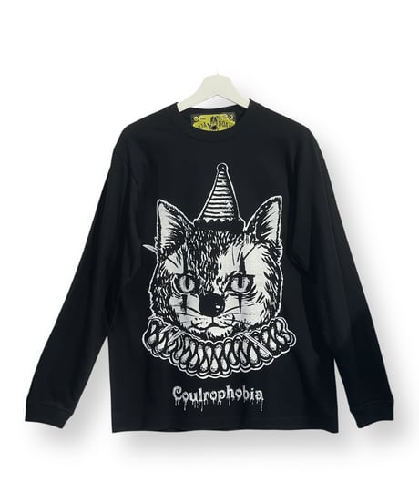 OUJIA BOARD/ウイジャボード　OB340　クラウンキャットロングTシャツ