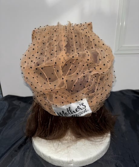 mother's made/マザーズメイド 505803 シアードットCAP(茶色)＊
