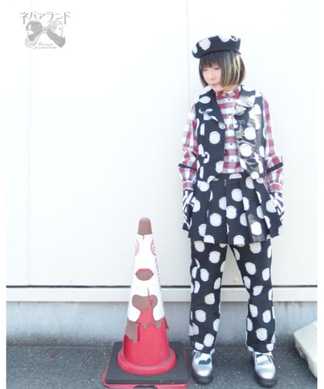 ネバアランド　ピアノパンツ(黒黒)
