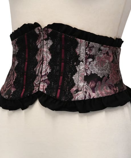Sheglit/シェグリット／"Del Fiore"ジャガードコルセット