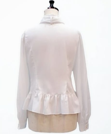 Perla nell' ostrica　【Msize】Thetis Blouse（White）
