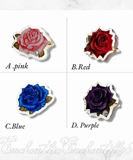 Enchantlic Enchantilly／Dolled Up Ring～ Rose　リング～（4色展開）