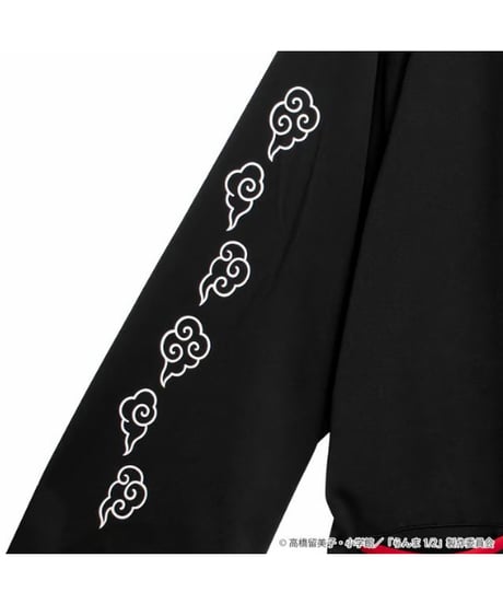 LISTEN FLAVOR/リッスンフレーバー  RNM-0024 らんま1/2 チャイナジャージパーカー【BLACK】