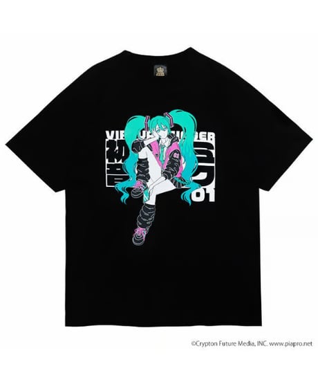 LISTEN FLAVOR/リッスンフレーバー MIKU-0010 初音ミク Tシャツ