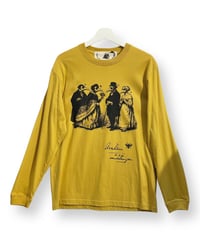 Recld RE096 プレイグマスク ロングTシャツ(マスタード)