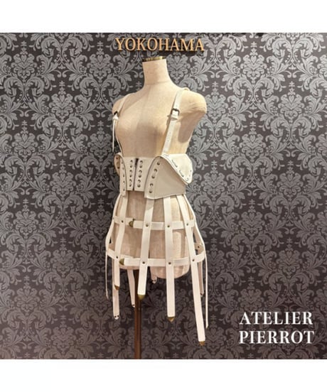 ATELIER-PIERROT/アトリエピエロ  Sealed Cage Corset Harness（ホワイト）