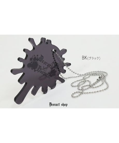 Deorart/ディオラート  GD007 アクリル BIGチャーム ネックレス＆ペンダント [スプラッシュ]