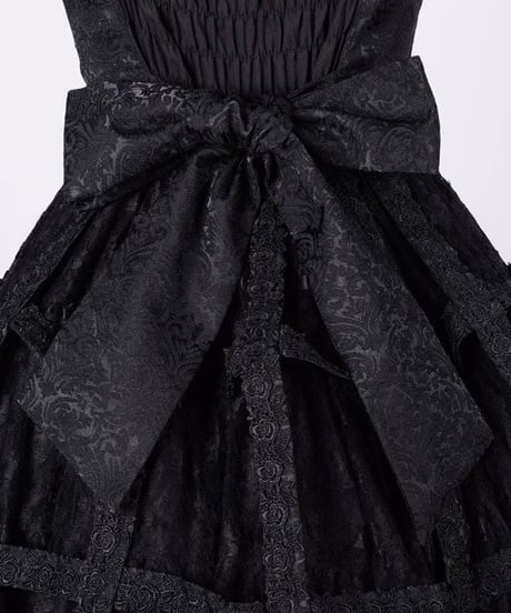 h.NAOTO/エイチ・ナオト　Blue Bloody Rose Bird Cage Dress (Msize)