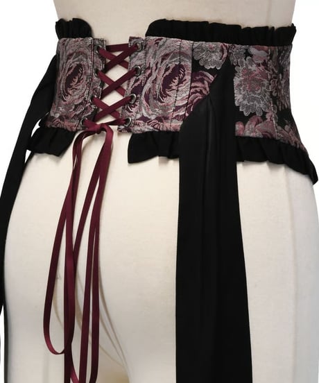 Sheglit/シェグリット／"Del Fiore"ジャガードコルセット