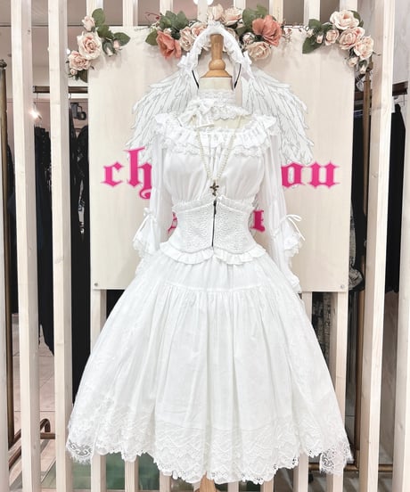 Vallee lys/ヴァレリス／Blossom Breeze Blouse（ホワイト）