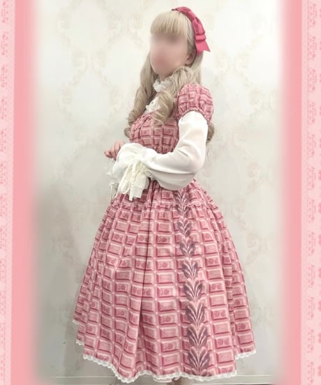 Enchantlic Enchantilly／アンシャンテリー チョコレート ワンピース（ルビーチョコレート）
