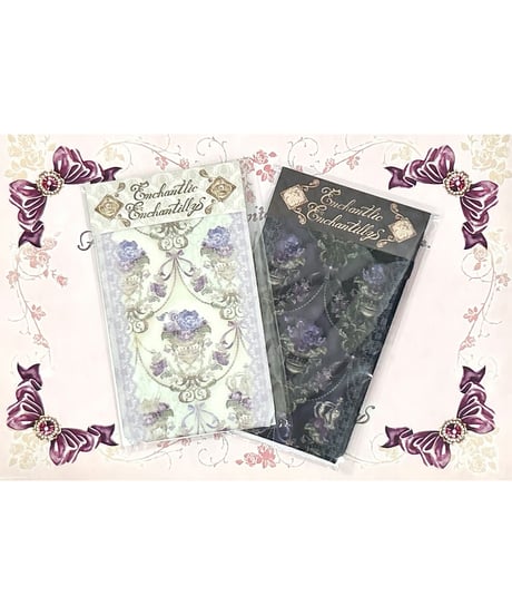Enchantlic Enchantilly／すみれ姫の王冠オーバーニー ソックス（生成）