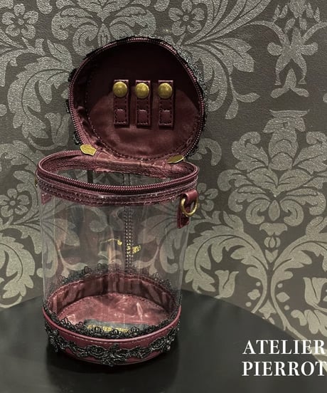 ATELIER-PIERROT／ “Throne” Doll Pouch（ボルドー）