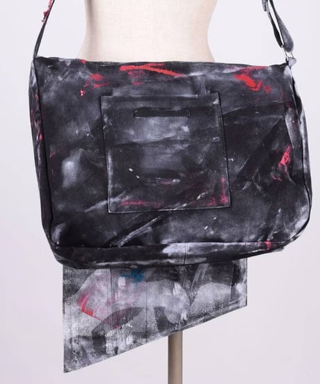 h.NAOTO/エイチ・ナオト　Destroy Action Paint Bag