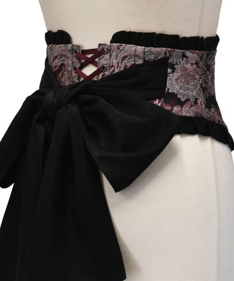 Sheglit/シェグリット／"Del Fiore"ジャガードコルセット