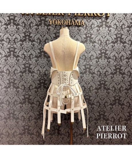ATELIER-PIERROT/アトリエピエロ  Sealed Cage Corset Harness（ホワイト）