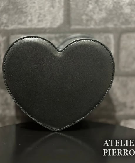 ATELIER-PIERROT／Mended Heart Shoulder Bag（ブラック）
