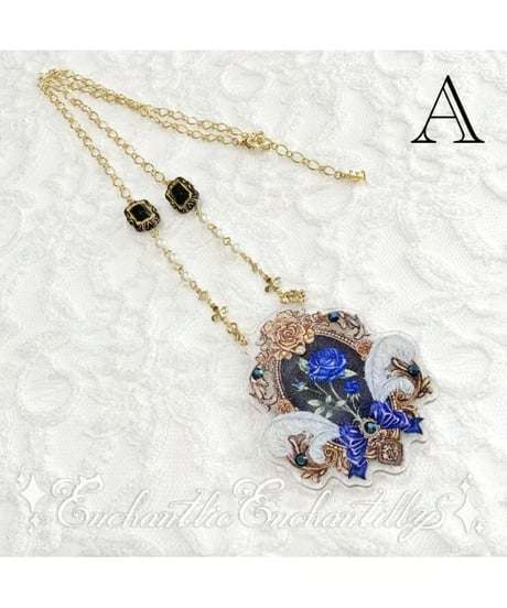Enchantlic Enchantilly／青薔薇姫と赤薔薇姫 ネックレス