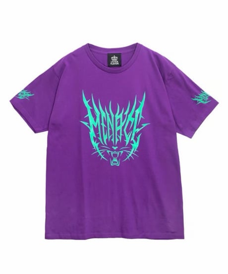 LISTEN FLAVOR/リッスンフレーバー  2610502 危険なネコTシャツ