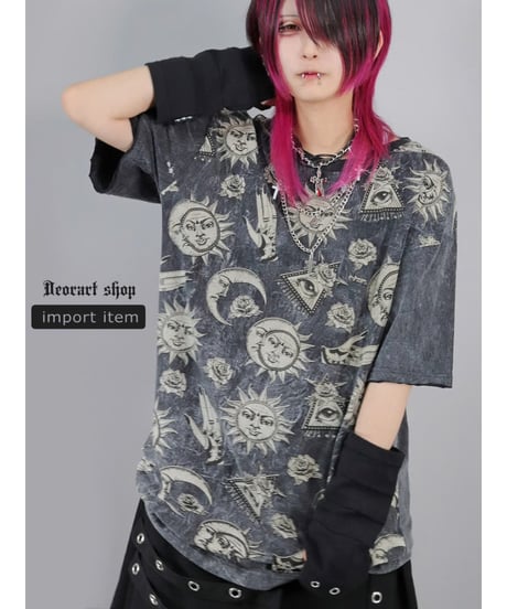 Deorart/ディオラート IPT101 ブリーチ・オーバーサイズTシャツ [オカルティック・アイコン]