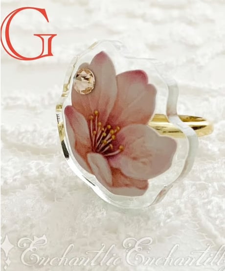 Enchantlic Enchantilly／Dolled Up Ring　桜・G