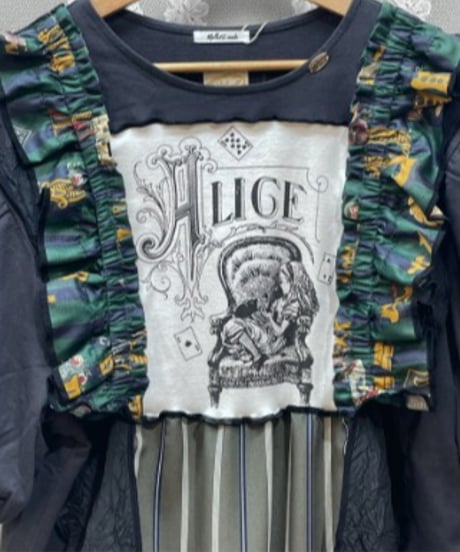 Mother's made/マザーズメイド　Perla nell'ostricaコラボワンピース(Green)