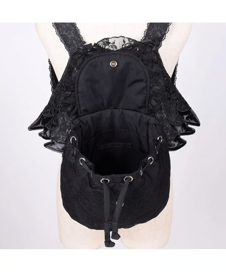 h.NAOTO/エイチ・ナオト　Devil Wing Backpack / BK