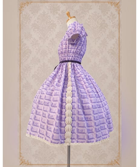 Enchantlic Enchantilly／アンシャンテリー チョコレート ワンピース（すみれ）