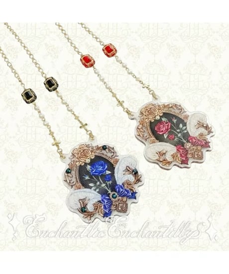 Enchantlic Enchantilly／青薔薇姫と赤薔薇姫 ネックレス