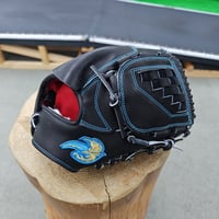 舞 鳳凰ラベル 投手特化型 特殊重心グローブ 硬式用 投手用 右投げ用 ブラック トッププロシリーズ