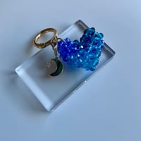 ハートビーズチャーム（グラデーション）