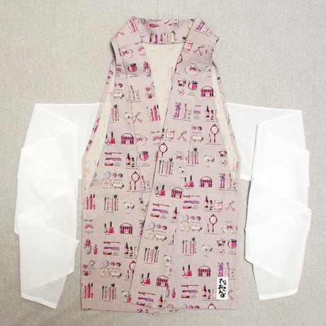 はんじゅえり 薄紫コスメ柄