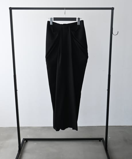 Front Drape Pants(Black)