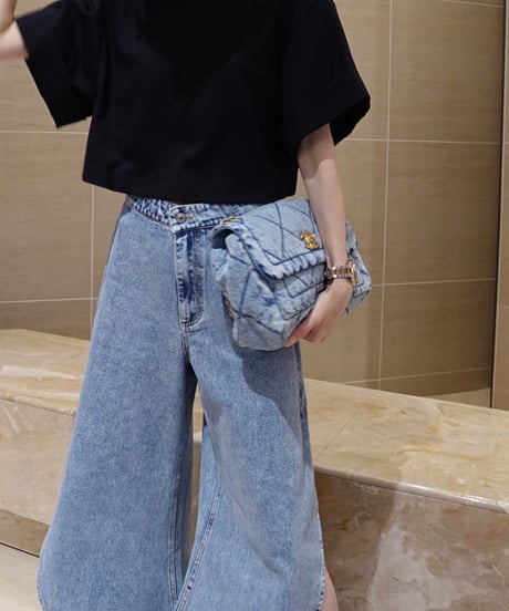 Velvet Line Blouse(Black)