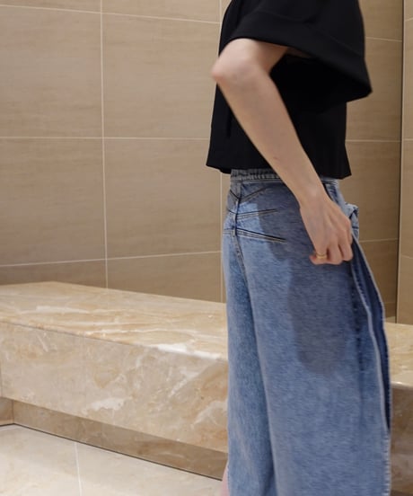 Velvet Line Blouse(Black)