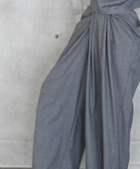 Front Drape Pants(Gray)