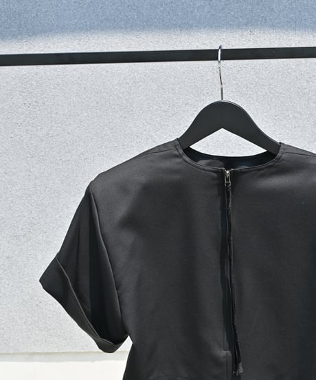 Velvet Line Blouse(Black)