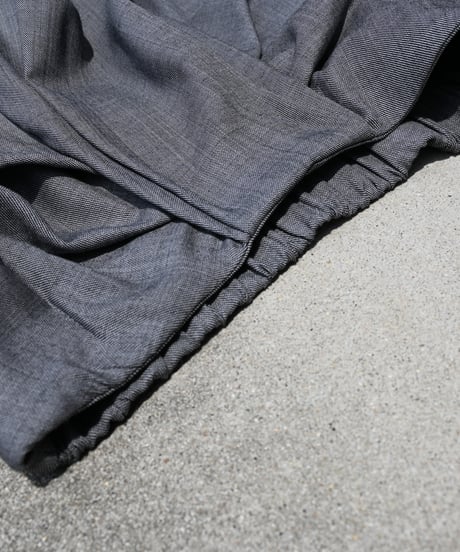 Front Drape Pants(Gray)