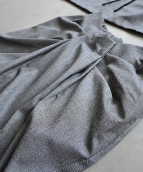 Front Drape Pants(Gray)