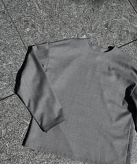【1】Silent Line Tops（grey)