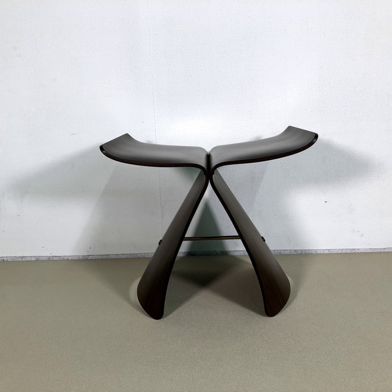 天童木工 バタフライスツール ローズウッド板目（ST色） S-0521RW-ST