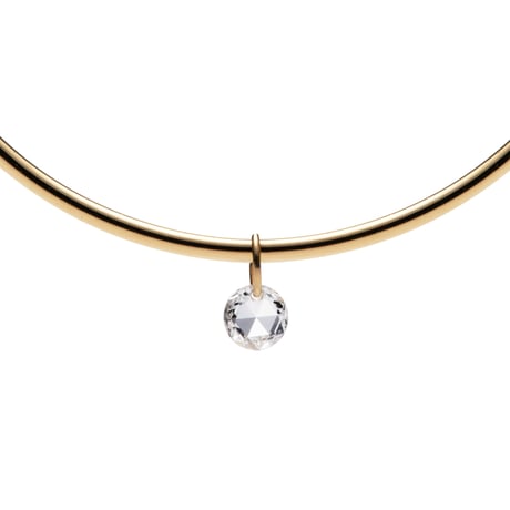 ダイヤモンド フープピアス (30)