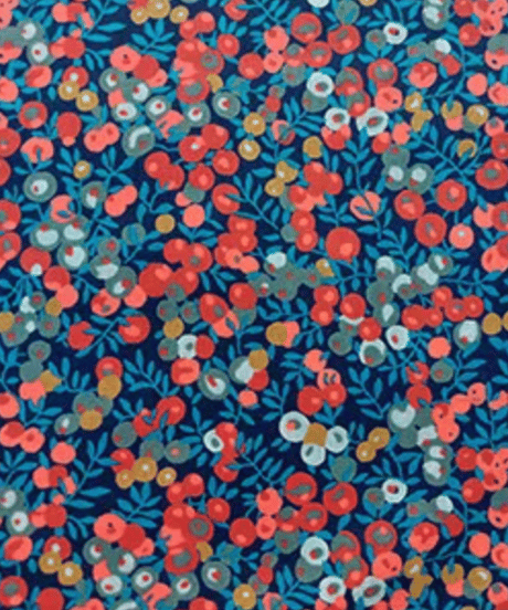 SQUARE APRON / LIBERTY Wiltshire (blue)