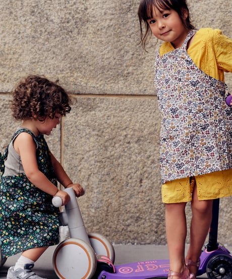 KIDS APRON / LIBERTY Maria (black)