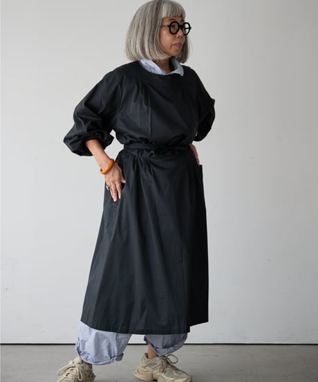 KAPPOU-GI (button type) / LIBERTY Solid (black)